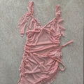 Vestido Babydoll | Rosa Pastel