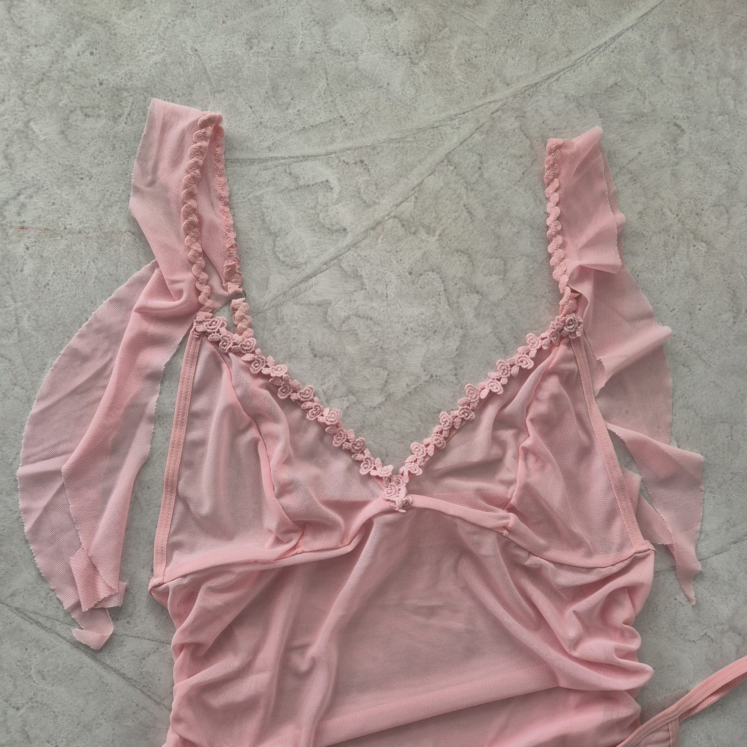 Vestido Babydoll | Rosa Pastel