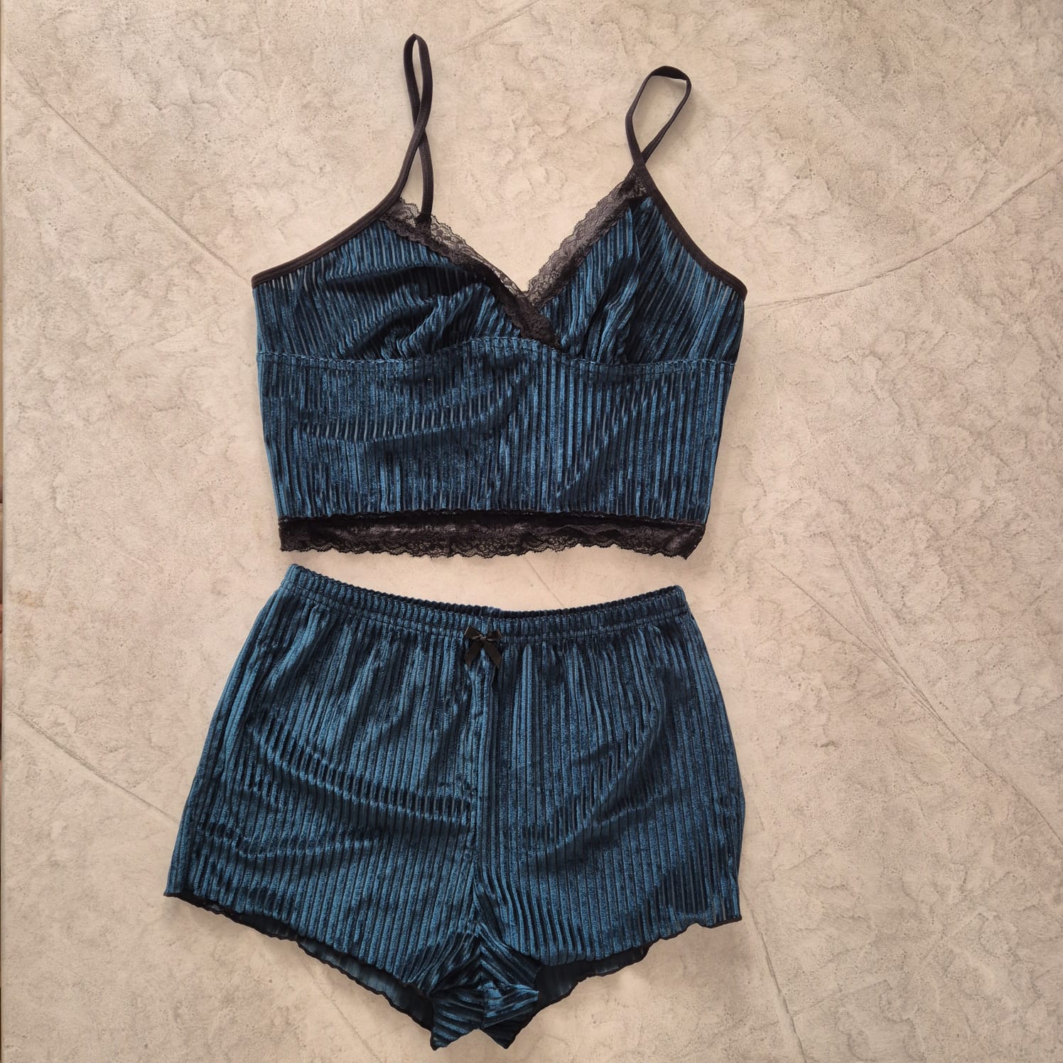 Set de Pijama | Azul Petroleo