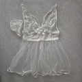 BabyDoll de Encaje Blanco