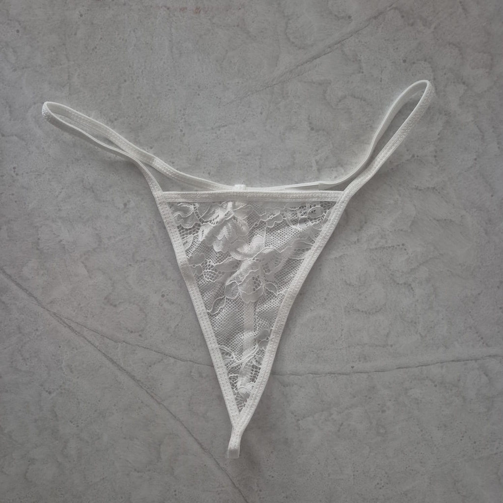BabyDoll de Encaje Blanco