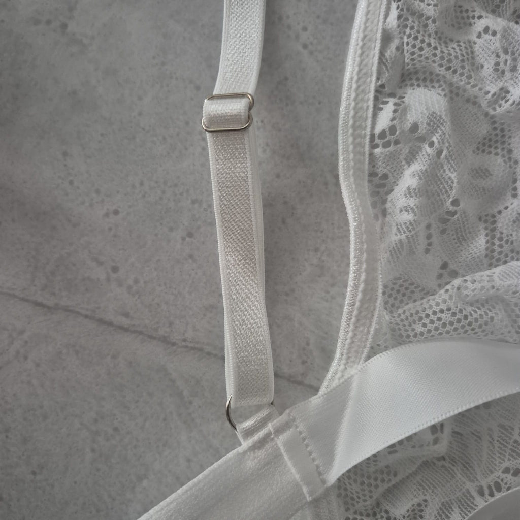 BabyDoll de Encaje Blanco